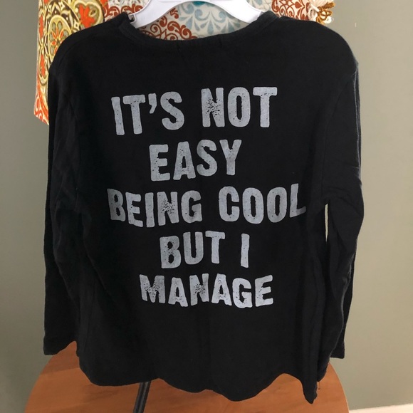 Boys ZARA Kids Drop The Bass Long Sleeve Tee 6 7 - Picture 3 of 3